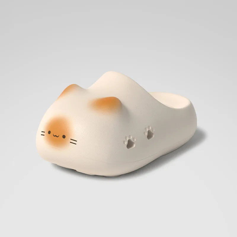 Mochi Cat-Face Slippers