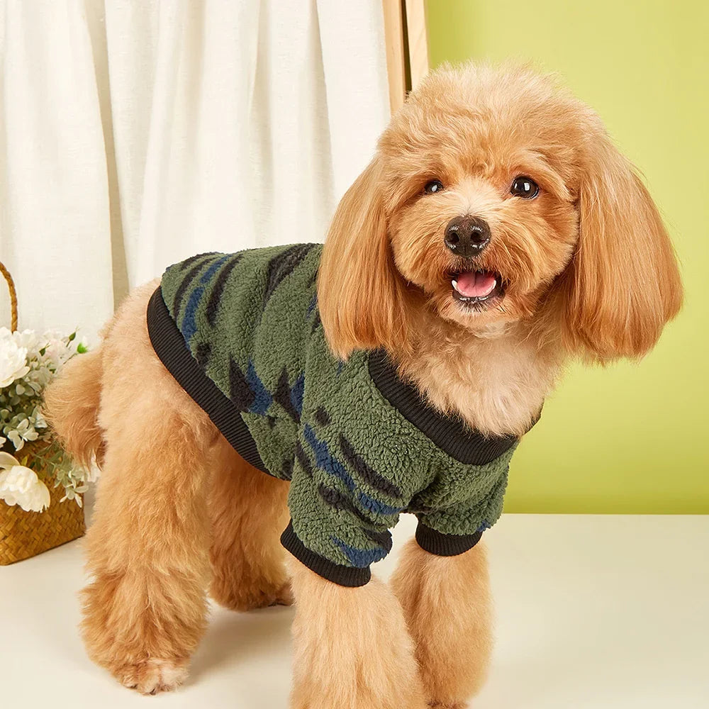Sedona Geometric Pullover Dog Sweater