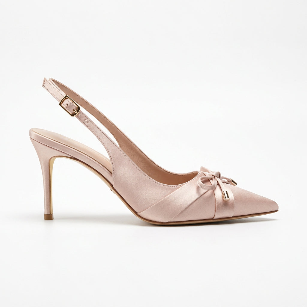 Seraphina Bow Slingback Heels
