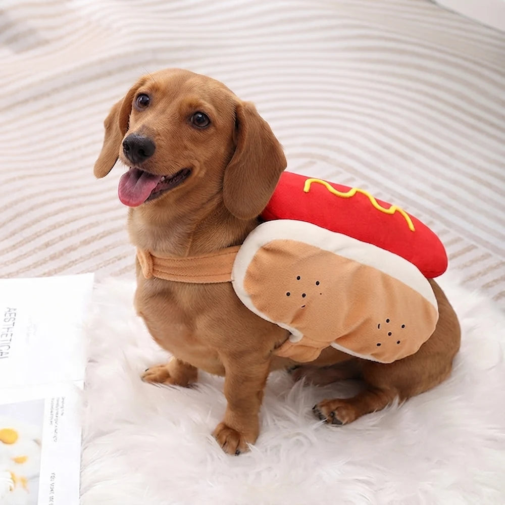 Hot Dog Paws Pet Costume
