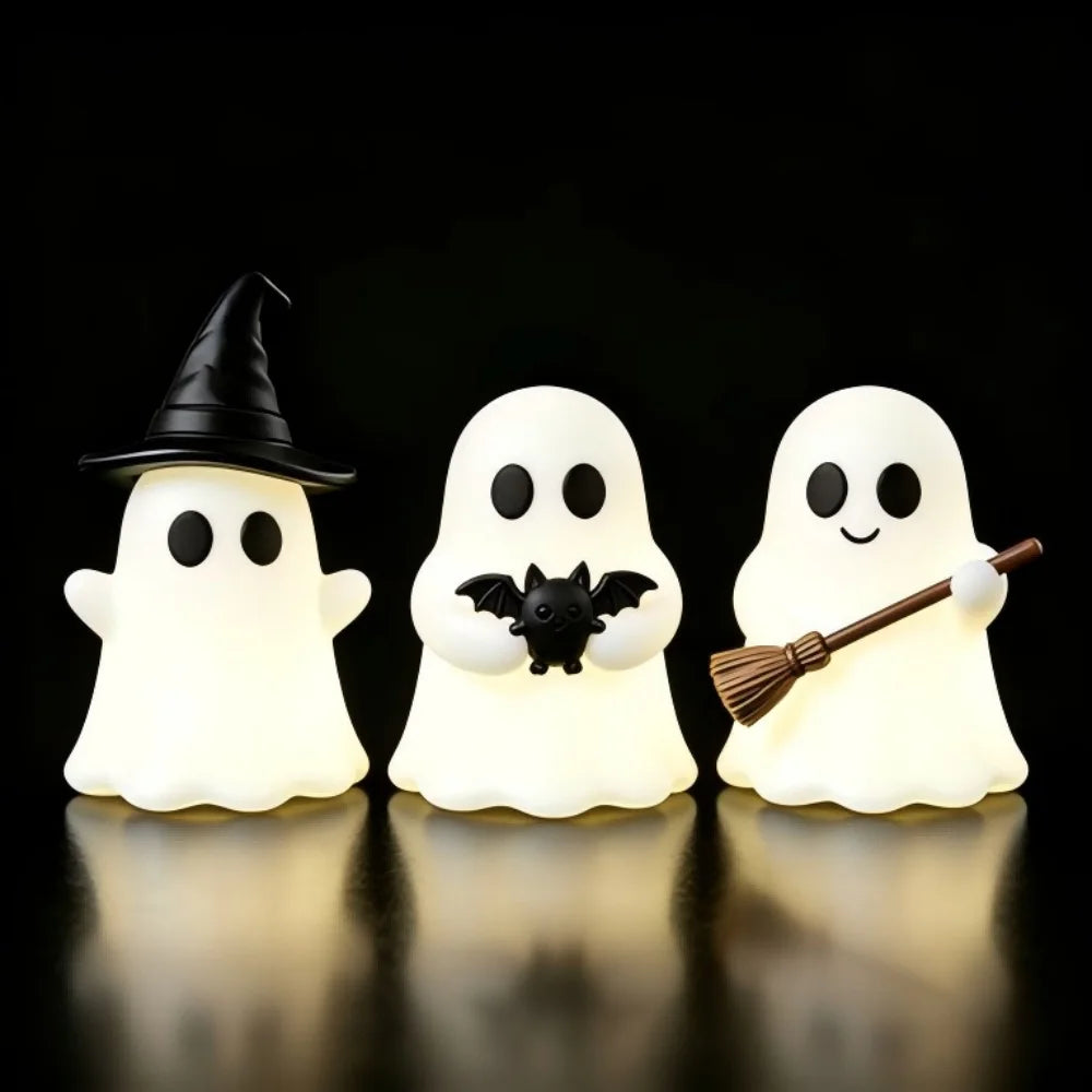 GlowBoo Halloween Ghost Light Set