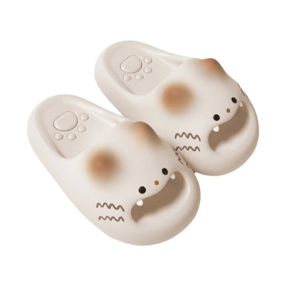 Pawprint Cat Slippers