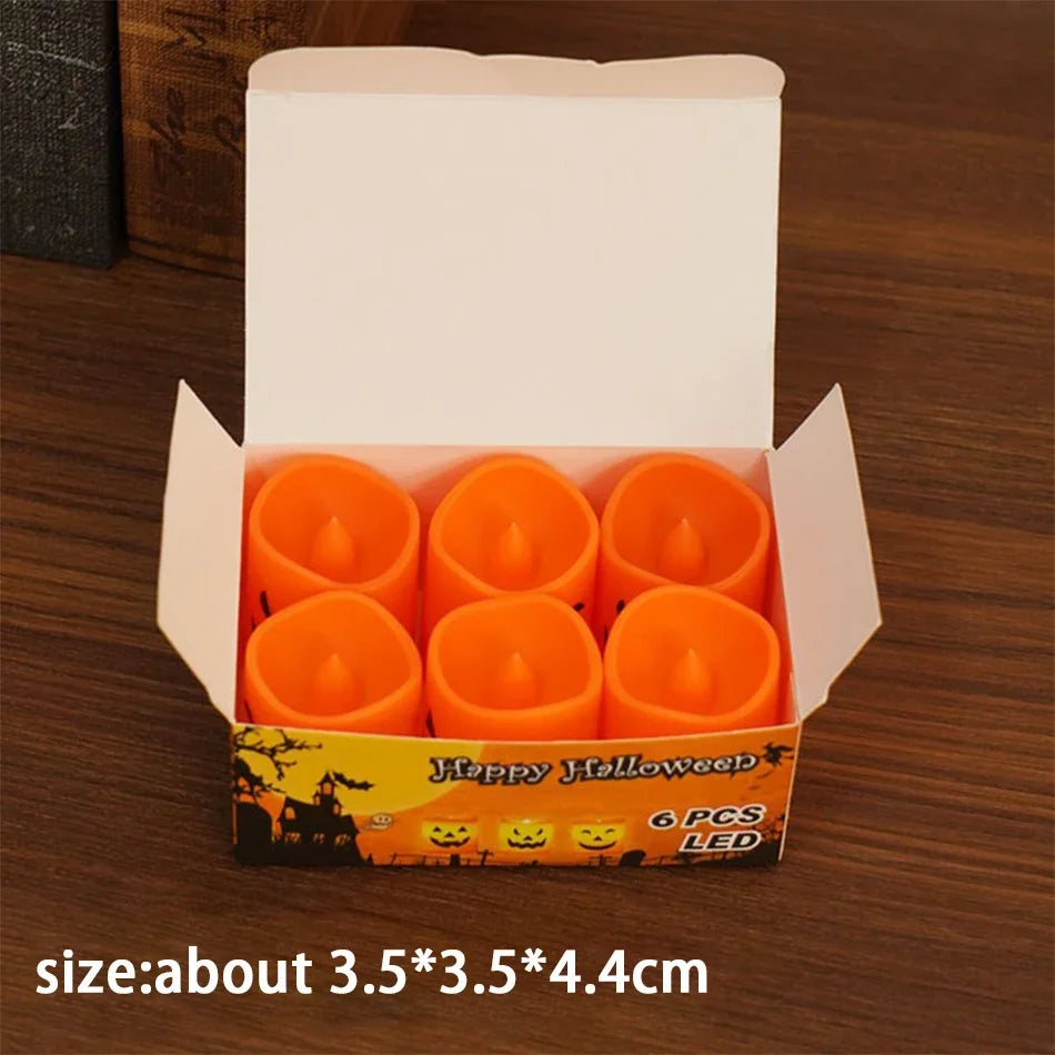 PumpkinGlow Halloween Candle & Décor Set