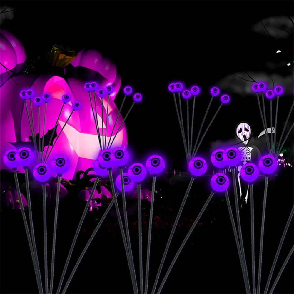 GlowGaze Solar Halloween Eye Lights
