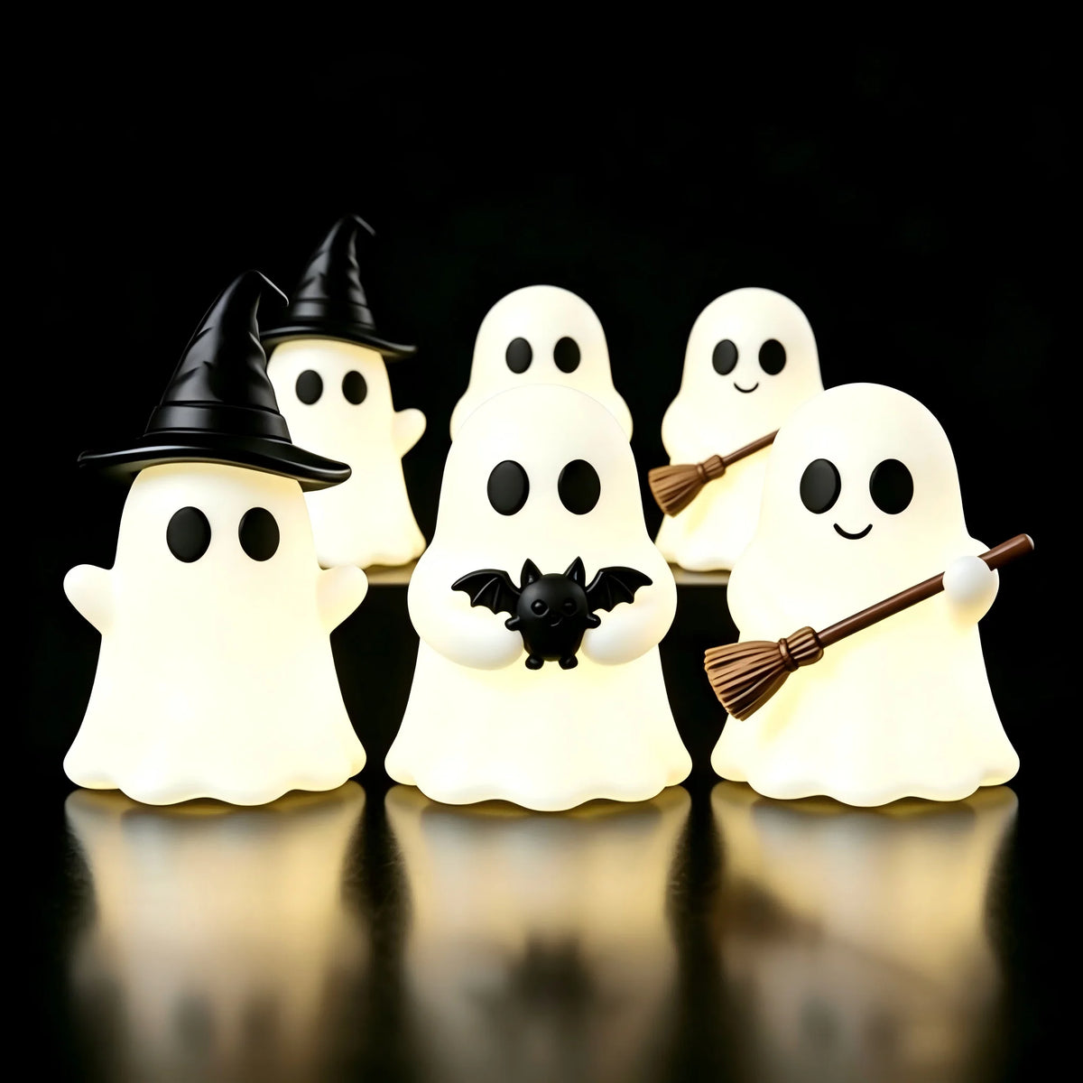 GlowBoo Halloween Ghost Light Set