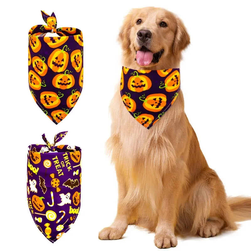 SpookyPaws Halloween Dog Bandana