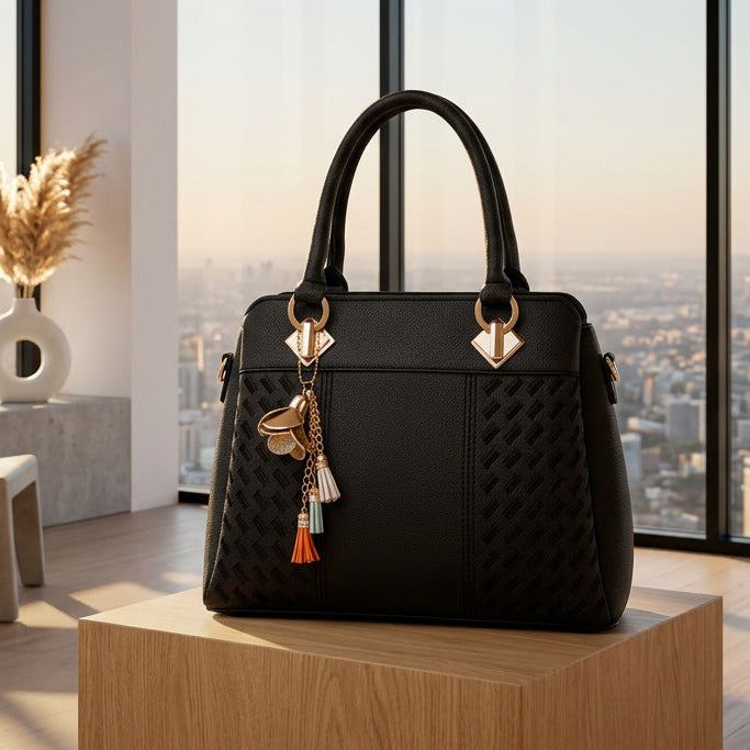 Vivienne Embossed Tote Bag