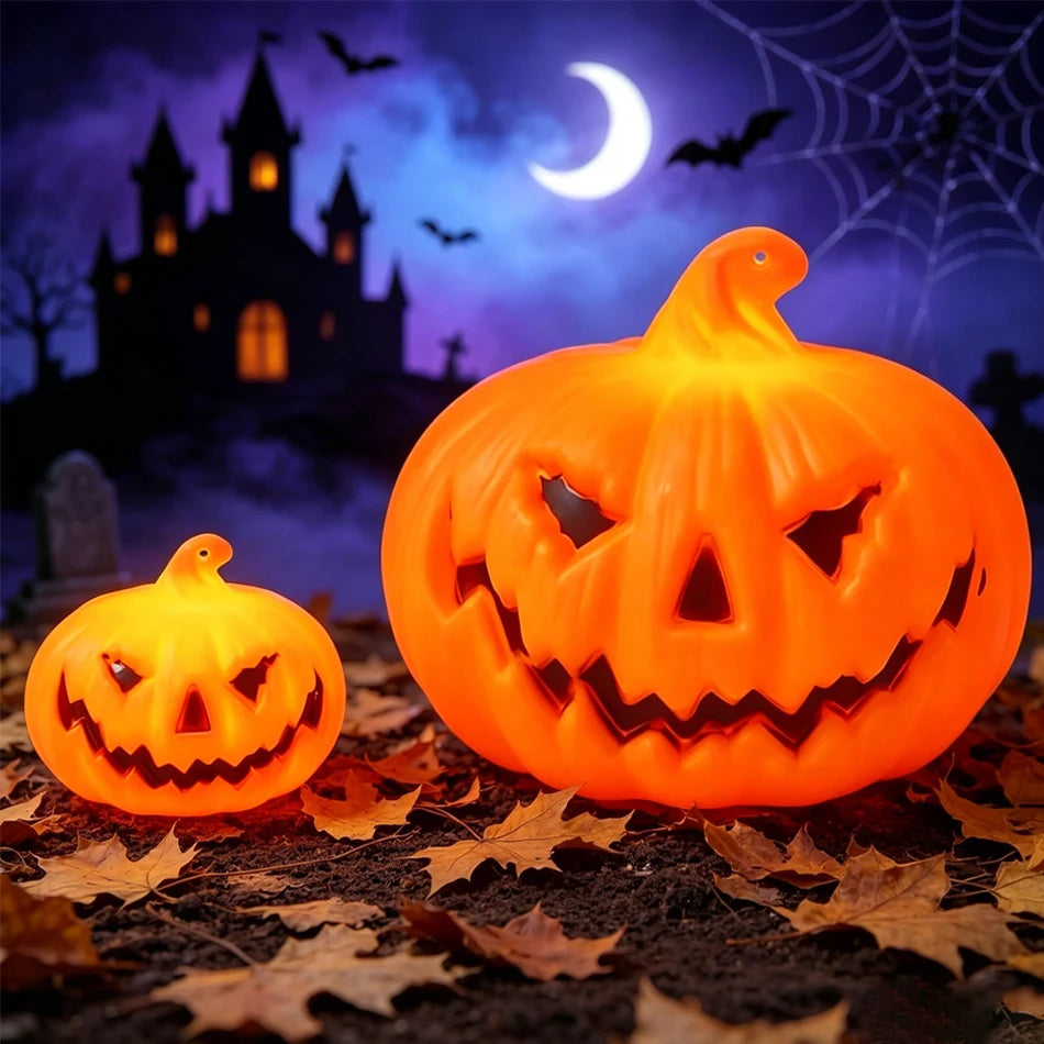 PumpkinGlow Halloween Candle & Décor Set