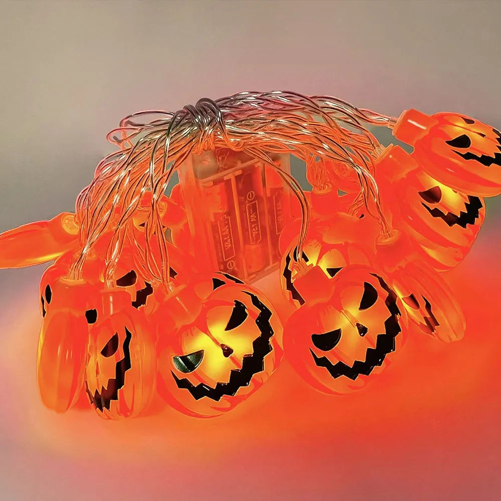 SpookyGlow Halloween String Lights