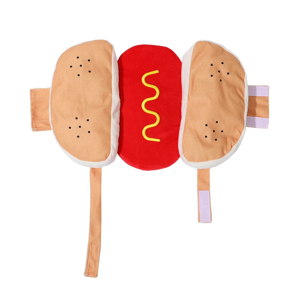 Hot Dog Paws Pet Costume